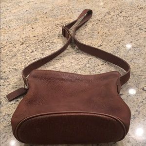 Vintage leather coach bag